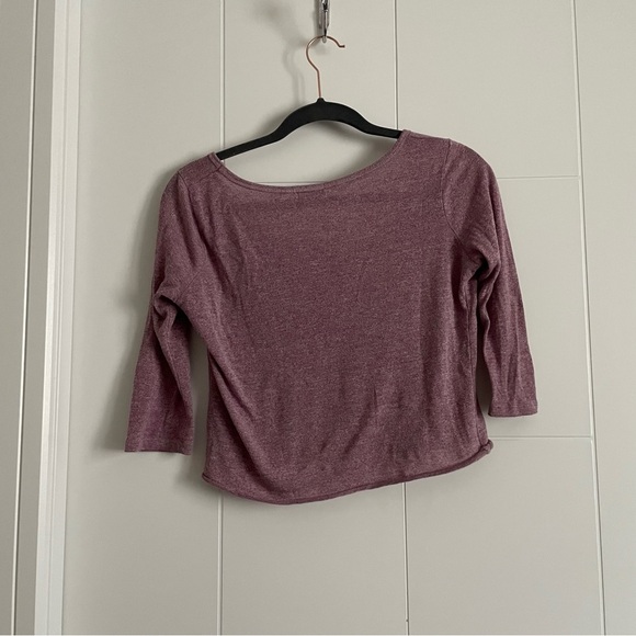 3/$25 Ardene Cropped 3/4 sleeve shirt - Picture 3 of 3